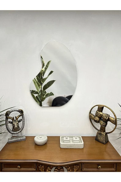 Armut Model Dekoratif Duvar Aynası, Modern Ev Aynası m3 - 3