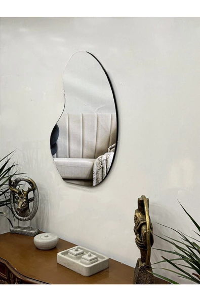Armut Model Dekoratif Duvar Aynası, Modern Ev Aynası m3 - 5