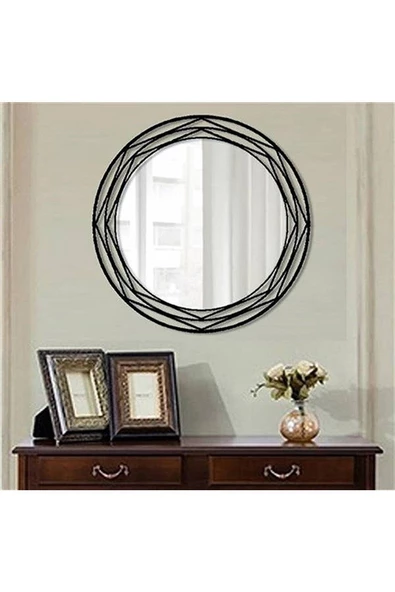 Modern Metal Dekoratif Duvar Aynası, Modern Eşsiz Ayna, Tam Boy Ayna, Modern Ev Aynası - 2