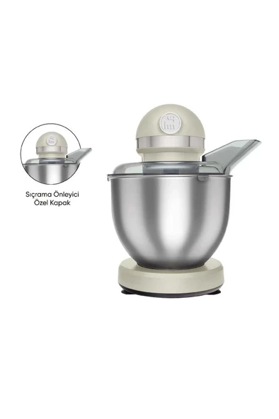 Karaca Mastermaid Chef Stand Mikser Soft Cream 1500W - Resim 2