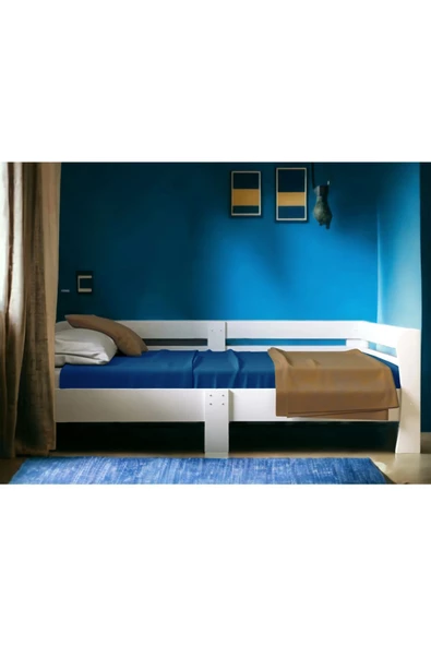 Doğal Mdf-lam Sedir Karyola Baza Yatak Dekor Mobilya - 6