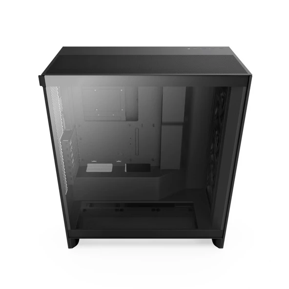 NZXT H7 Flow(2024) CM-H72FB-01 Black Tempered Glass USB 3.2 ATX Mid Tower Kasa - 3