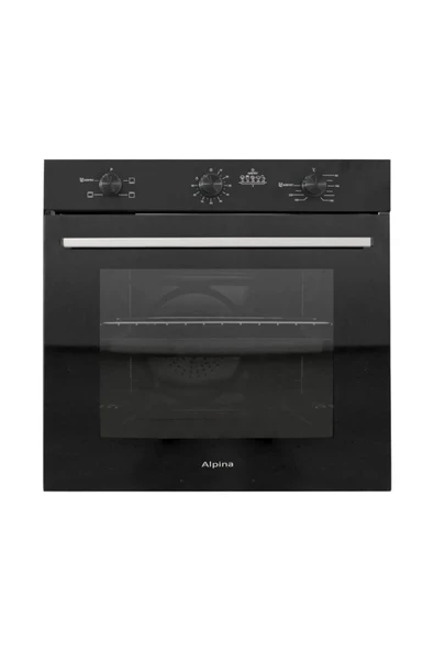 Alpina Airfry Özellikli 3 Lü Siyah Cam Ankastre Set - 2
