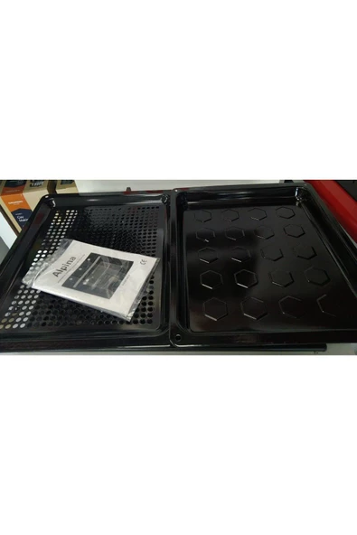 Alpina Airfry Özellikli 3 Lü Siyah Cam Ankastre Set - 6