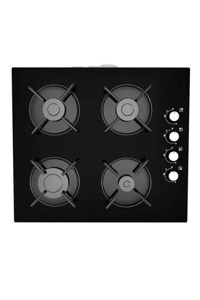 Alpina Airfry Özellikli 3 Lü Siyah Cam Ankastre Set - 4