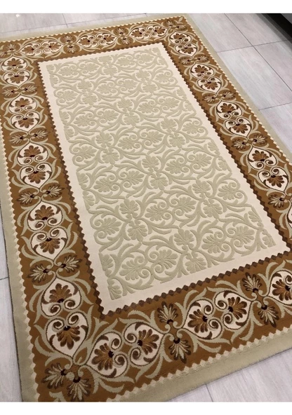 Burak Halı Simin H 050 R 150X230 Bej Krem 4 M2 Halı