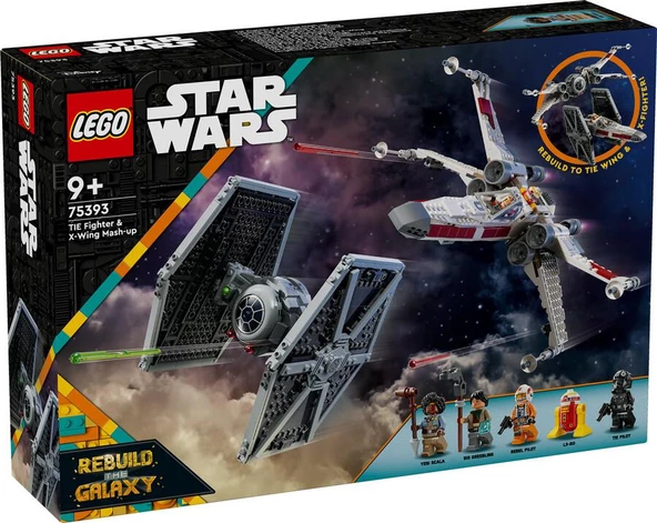 Lego Star Wars 75393 Tıe Fighter And X-Wing Mash-Up