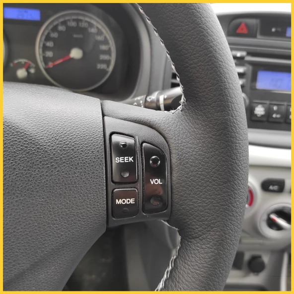 Hyundai Accent Era Araca Özel Direksiyon Kılıfı - 6