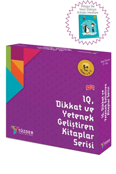 5+ Yaş 9'LU SET+Pingu İle Yeni Dünya Kitabı (Hediye) ürün görseli 1