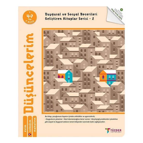 Düşüncelerim (4-7 Yaş) /Duygusal ve Sosyal Becerileri Geliştiren Kitaplar Serisi-2 - 2