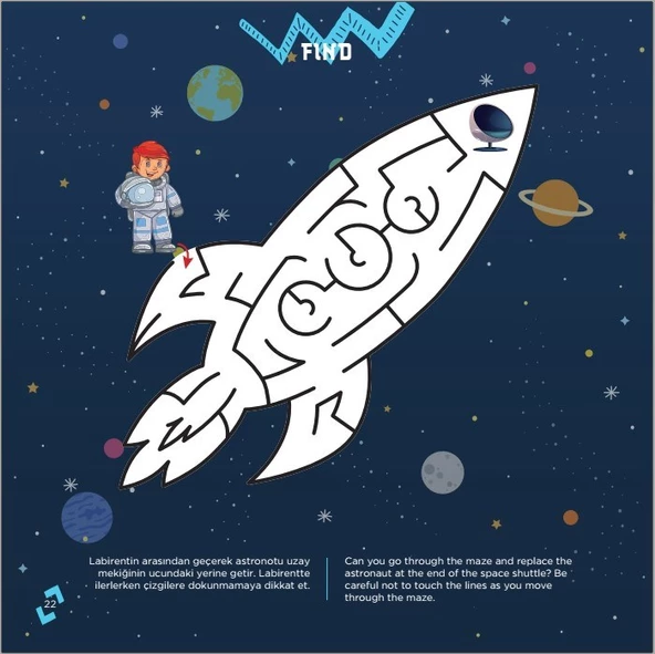 FIND (3-4 Yaş) / IQ, Dikkati Güçlendirme Seti-Anasınıfı - TÜZDER Yayınları - 2