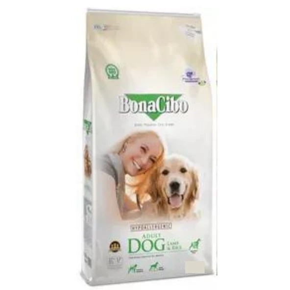 Bonacibo Adult Dog Lamb & Rice Hipoalerjenik Kuzulu Yetişkin Köpek Maması 4 KG - Resim 6