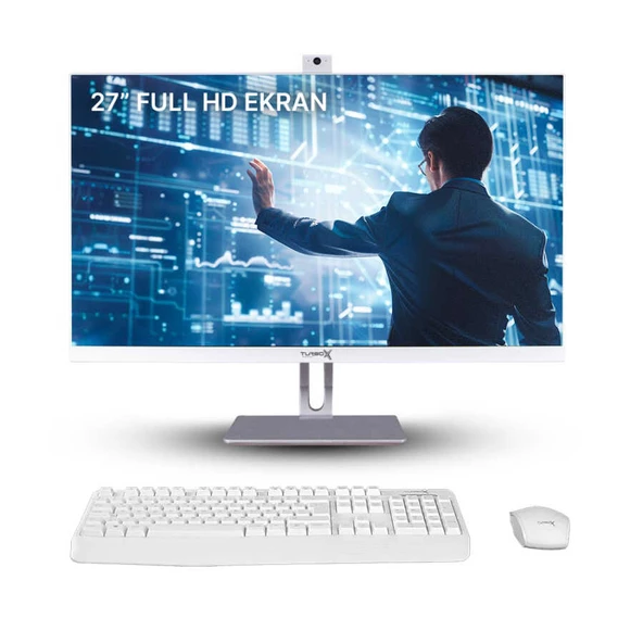 Turbox TAx1327 Intel Core i7 4770 16GB Ram 1TB SSD 27 inç Full HD BT Webcam WiFi All in One PC