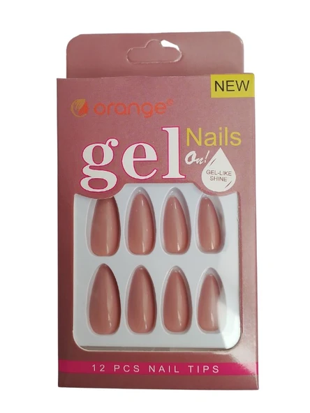 Orange Gel Takma Tırnak ORG-133
