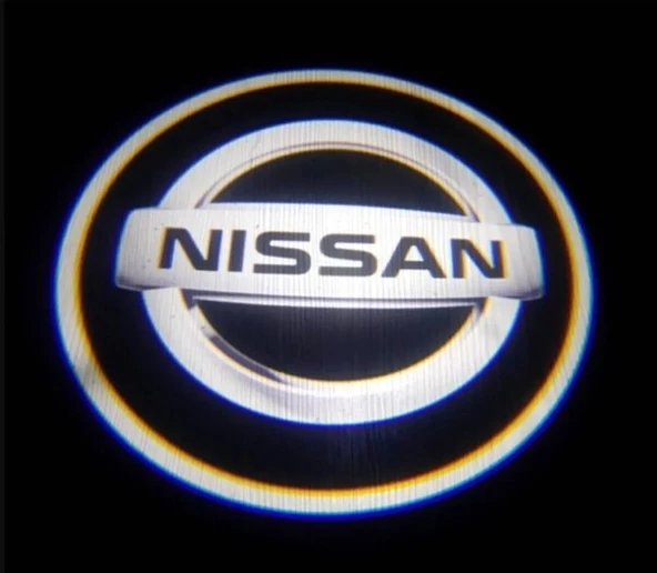 Nissan Araçlarına Kapı Altı Led Logo Mesafe Sensörlü Yeni Nesil