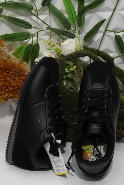 Fort Cheta Cortona Siyah Rahat Kadın Erkek Sneakers Spor Ayakkabı - Resim 5