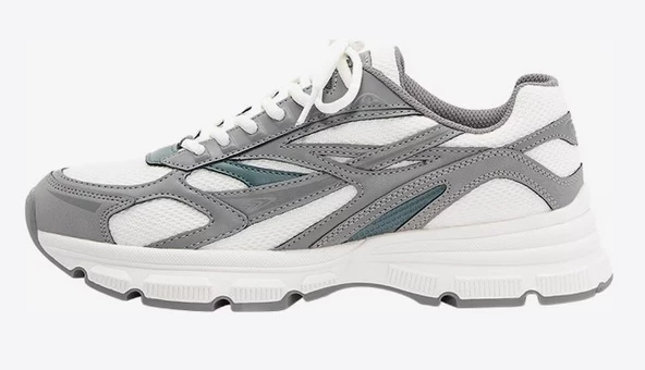 Pull & Bear Gri Beyaz Sneaker Ayakkabı - 38 - 2