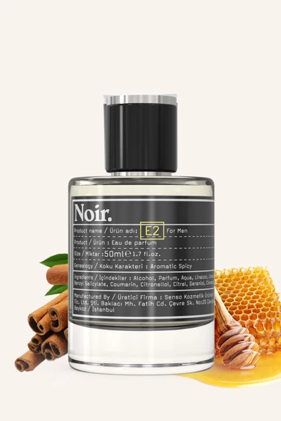 E2 Erkek EDP Parfüm 50 ML - 2