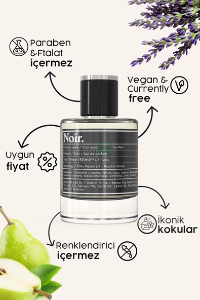 E4 Erkek EDP Parfüm 50 ML - 3