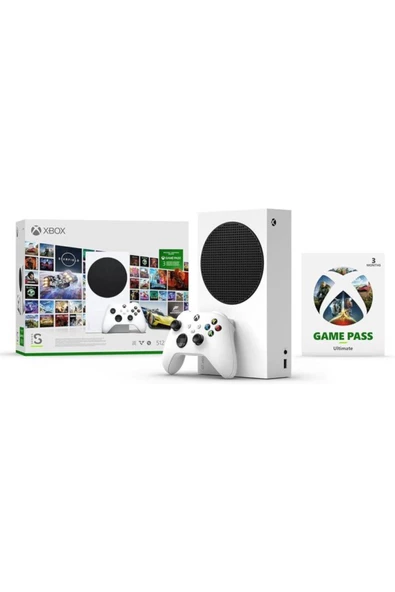 Xbox Series S Series + 3 Month Game Pass (Microsoft Garantili)