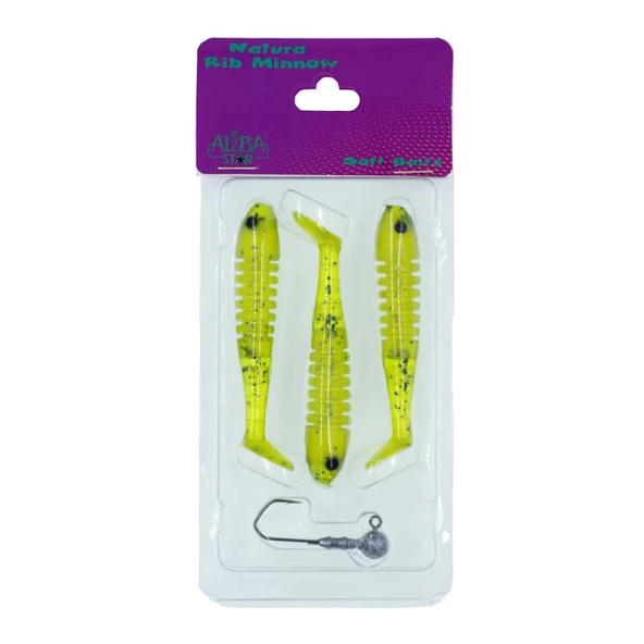 Albastar Natura Rib Minnow Sahte Balık 90mm  13