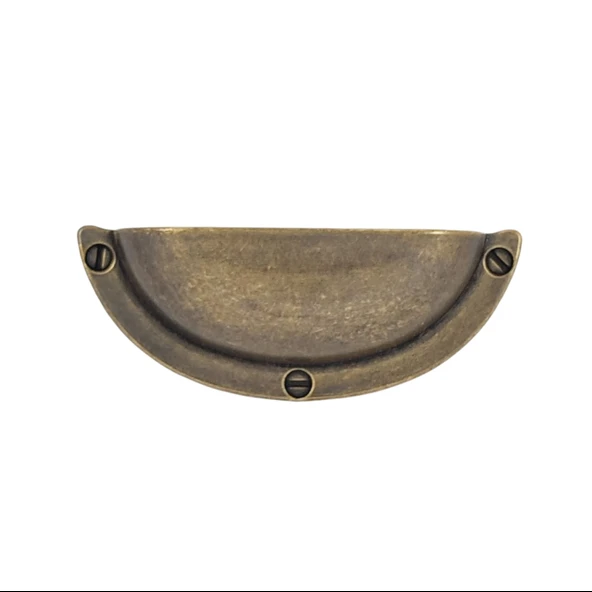 Antik Sarı 64 mm Tas Kulp ( 5 ADET ) - 4