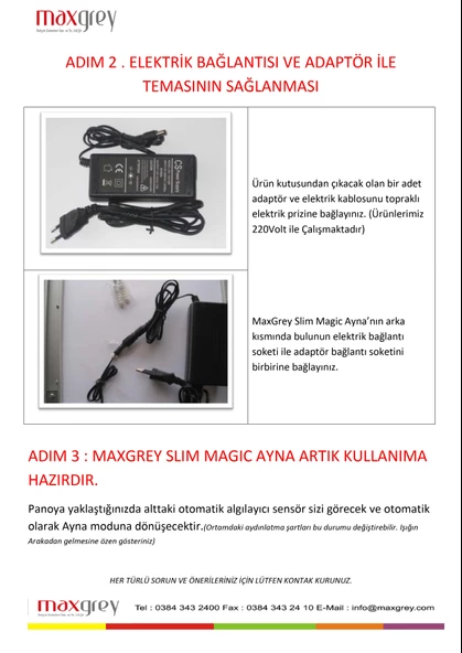 Aynalı Reklam Panosu - Slim - 8