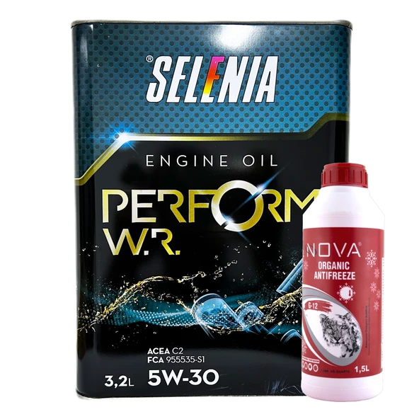 Selenia Perform Wr 5W-30 C2 Motor Yağı 3.2 L + Antifriz 1.5 L
