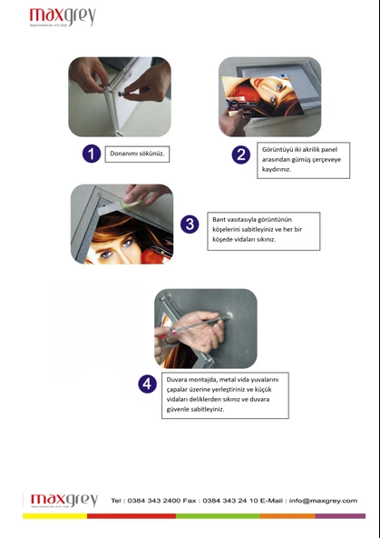 Aynalı Reklam Panosu - Slim - 7