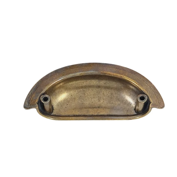 Antik Sarı 64 mm Tas Kulp ( 5 ADET ) - 2