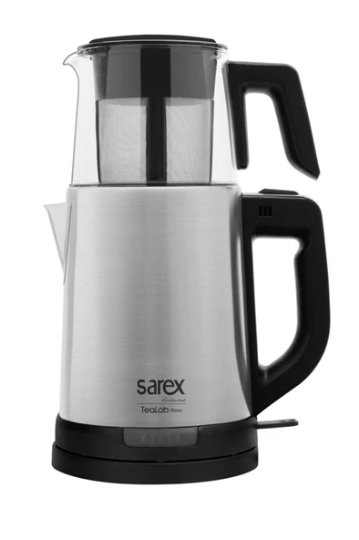 Sarex SR3320 Tealab Glass Çay Makinesi Inox