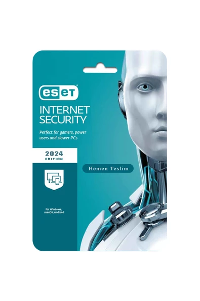 ESET İNTERNET SECURİTY 1 CİHAZ 1 YIL