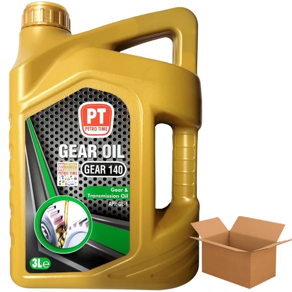 Petro Time 140 Numara Dişli Kutusu ve Diferansiyel Yağı 6 x 3 Litre (1 Koli)