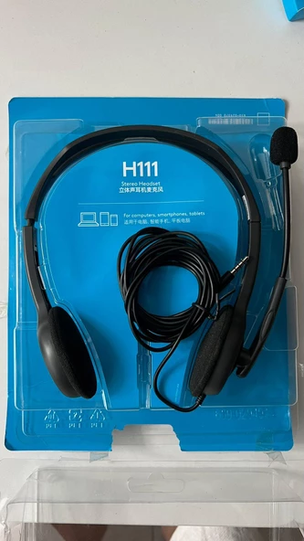 Logitech H111 Stereo Headset (Outlet)