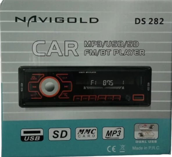 Navigold Ds 282 Oto Teyp Mp3/Usb/Sd/Fm/Bt Player