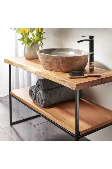 Ahşap Banyo Alt Set - 3