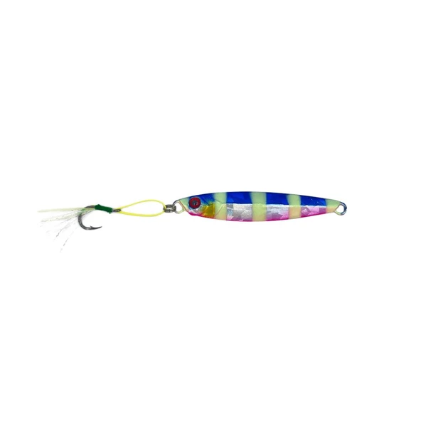 Albastar Drag Jig Sahte Yem 35gr  Blue