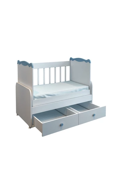 Patiko Furniture   Babysun 2 Çekmeceli Beşik (60x120) - 3