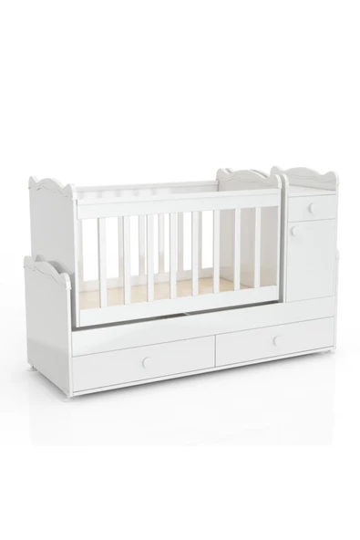 Patiko Furniture   Babysun Büyüyen Beşik 60x165 - Resim 3