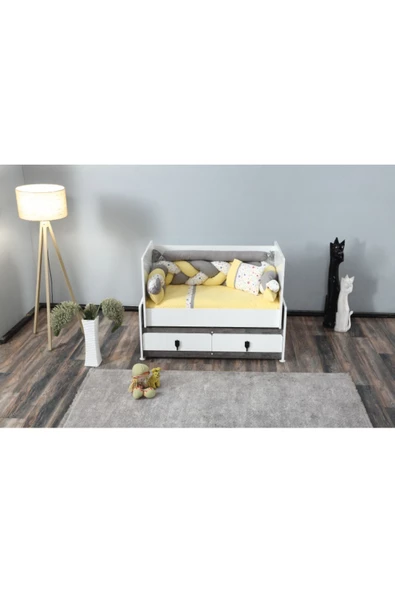 Patiko Furniture   Saç Örgüsü Uyku Seti - Resim 2