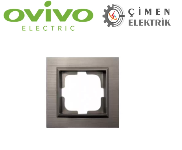 Ovivo Bakır İkili Priz Çerçevesi Qantum ürün görseli