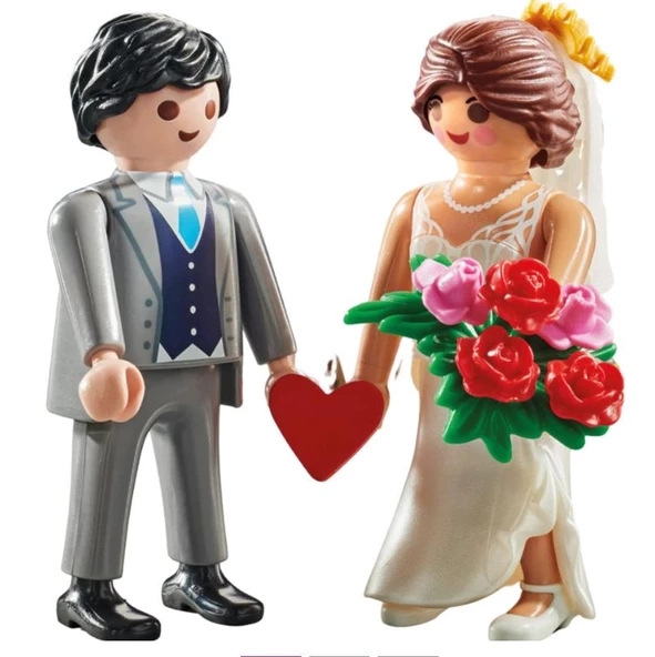 Playmobil 71507 Wedding Couple - Resim 2
