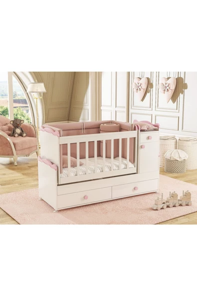 Patiko Furniture   Babysun Büyüyen Beşik (60x165)