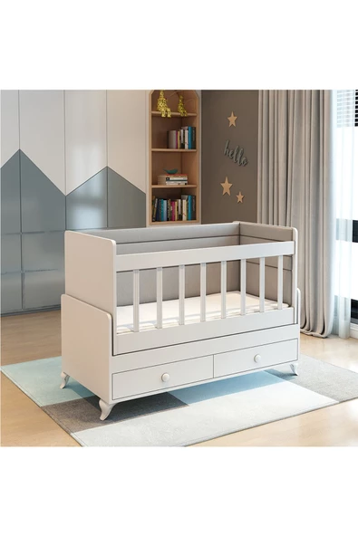 Patiko Furniture   Prome 2 Çekmeceli Beşik - 2