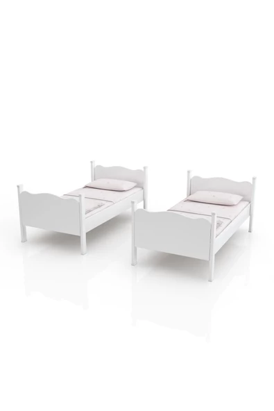 Patiko Furniture   Çift Katlı Ikiye Ayrılabilir Lüks Ranza (90x190) - Resim 4