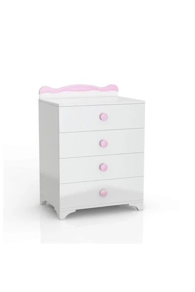 Patiko Furniture   Babysun 4 Çekmeceli Şifonyer