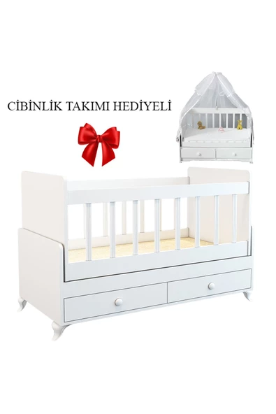 Patiko Furniture   Prome 2 Çekmeceli Beşik