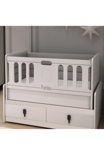 Patiko Furniture   R 121 Rose Asansörlü Beşik - 3