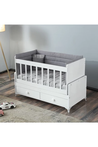 Patiko Furniture   Prome 2 Çekmeceli Beşik - 4