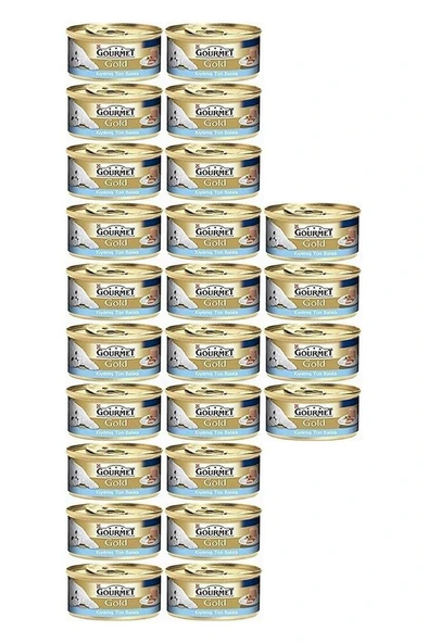 ProPlan Gourmet Gold Kiyilmis Ton Balikli Kedi Konservesi 85 Gr X 24 Adet